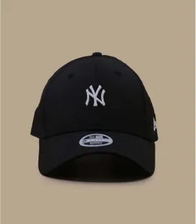 Casquette baseball femme NY noire - Casquette  Femme Jacquard 9Forty  New York Yankees New Era : Headict