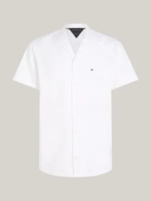 Chemise coupe standard en seersucker | Blanc | Tommy Hilfiger