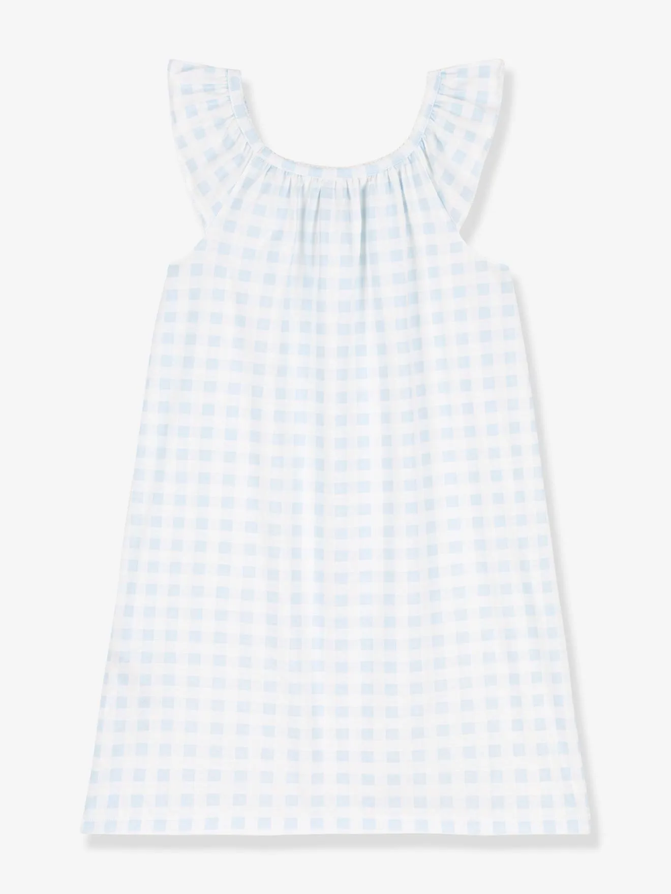 Chemise de nuit manches courtes PETIT BATEAU blanc - Petit Bateau