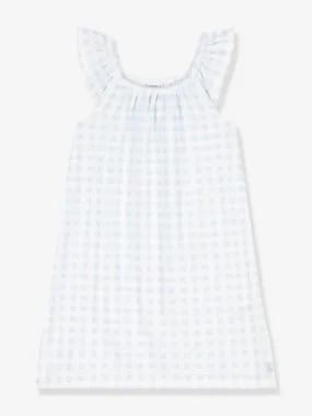 Chemise de nuit manches courtes PETIT BATEAU blanc - Petit Bateau