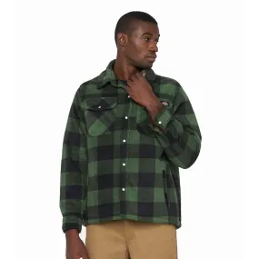 Chemise de Travail Homme à Carreaux Portland Vert et Noir - DICKIES