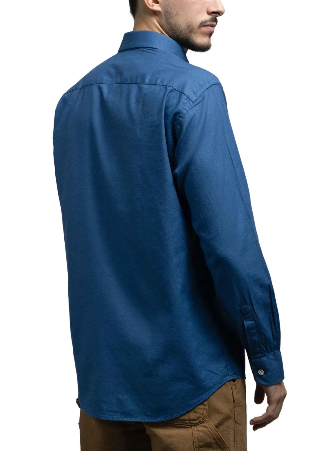 Chemise Klout Piqué Ultramar pour Homme Bleu marine