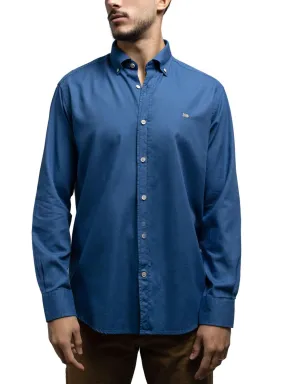 Chemise Klout Piqué Ultramar pour Homme Bleu marine