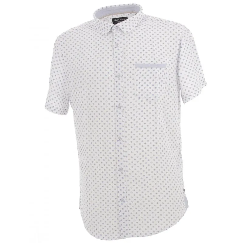 Chemise manches courtes eldin blanc homme - Teddy Smith | wimod