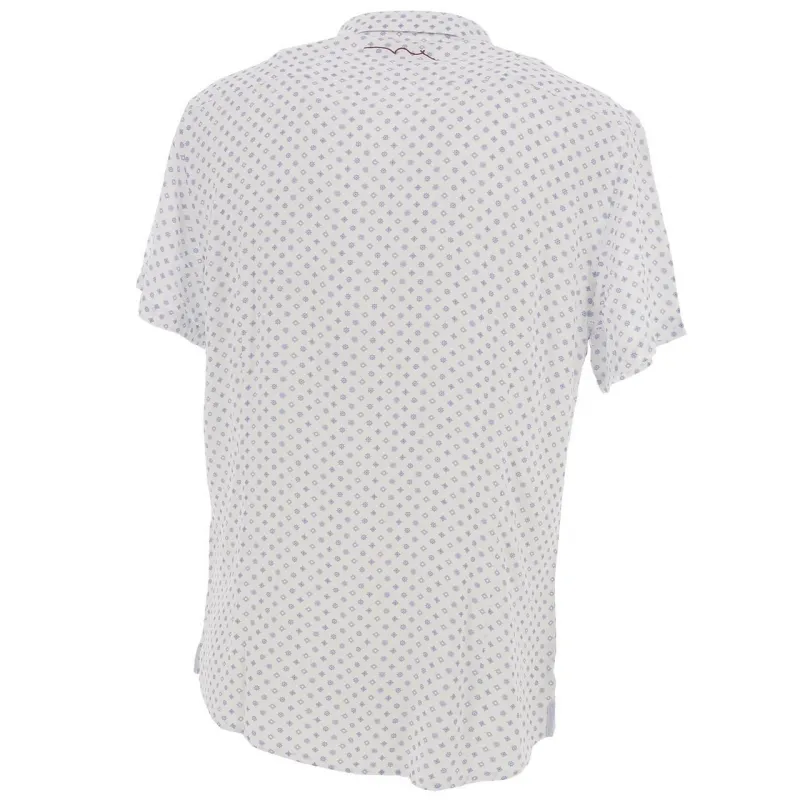 Chemise manches courtes eldin blanc homme - Teddy Smith | wimod