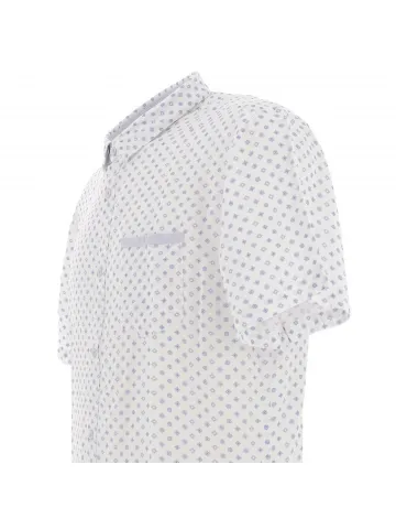 Chemise manches courtes eldin blanc homme - Teddy Smith | wimod