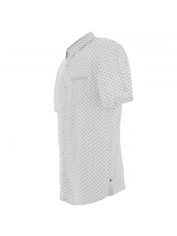 Chemise manches courtes eldin blanc homme - Teddy Smith | wimod