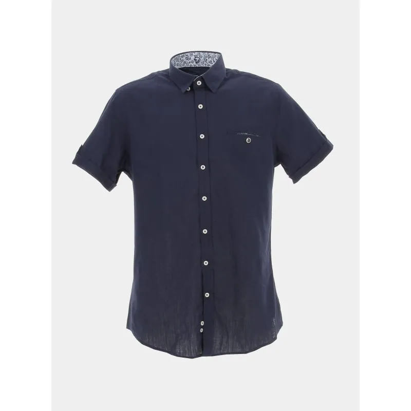 Chemise manches courtes eldin blanc homme - Teddy Smith | wimod