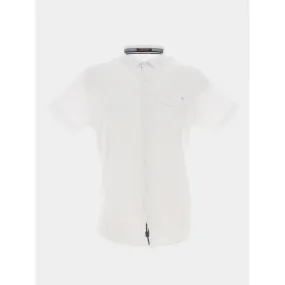 Chemise manches courtes selkir blanc homme - Sun Valley | wimod