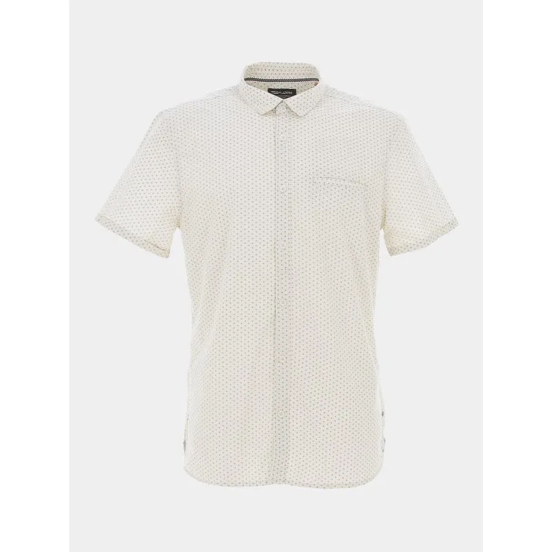 Chemise manches courtes selkir blanc homme - Sun Valley | wimod