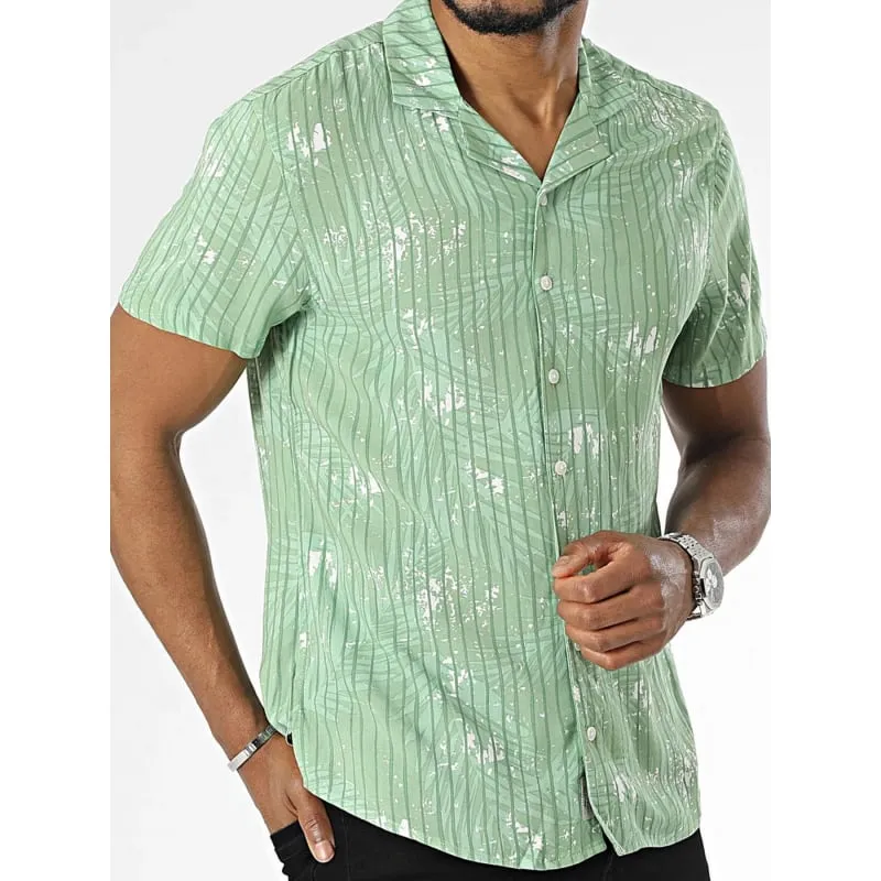 Chemise manches courtes selkir blanc homme - Sun Valley | wimod