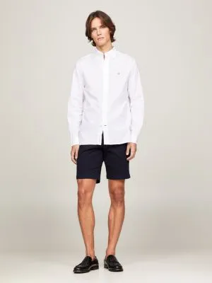 Chemise TH Flex en popeline de coton | Blanc | Tommy Hilfiger