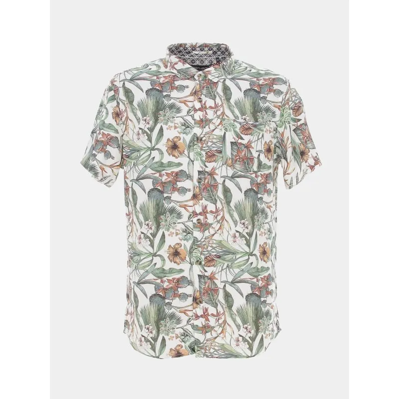 Chemise à fleurs bishop multicolore homme - Teddy Smith | wimod