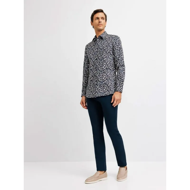 Chemise à fleurs bishop multicolore homme - Teddy Smith | wimod