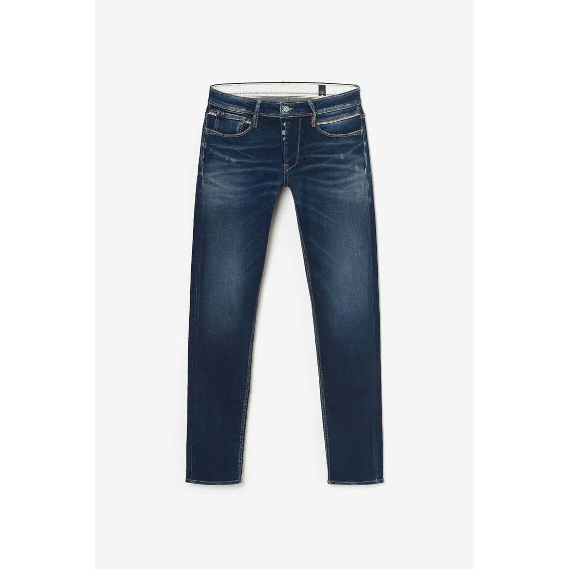 Jeans ajusté stretch 700/11, longueur 34 bleu Ryan | 3 Suisses