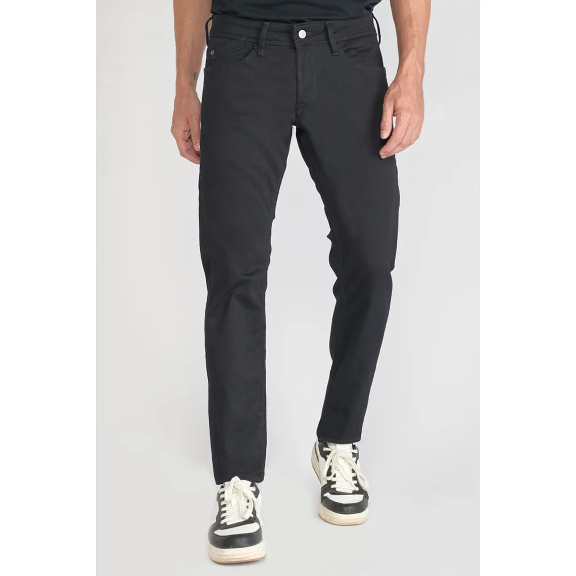 Jeans Basic 700/11 adjusted bleu N°0 en coton | 3 Suisses