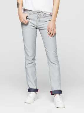 JEANS DROIT 201N coton bio denimoriginal bleu inverse Femme | 1083