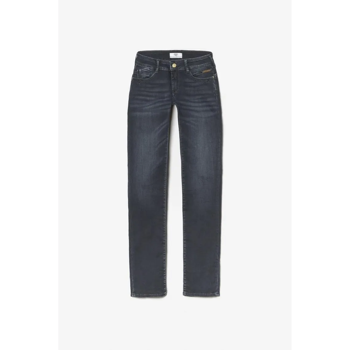 Jeans Luz pulp regular  bleu-noir N°1 en coton | 3 Suisses