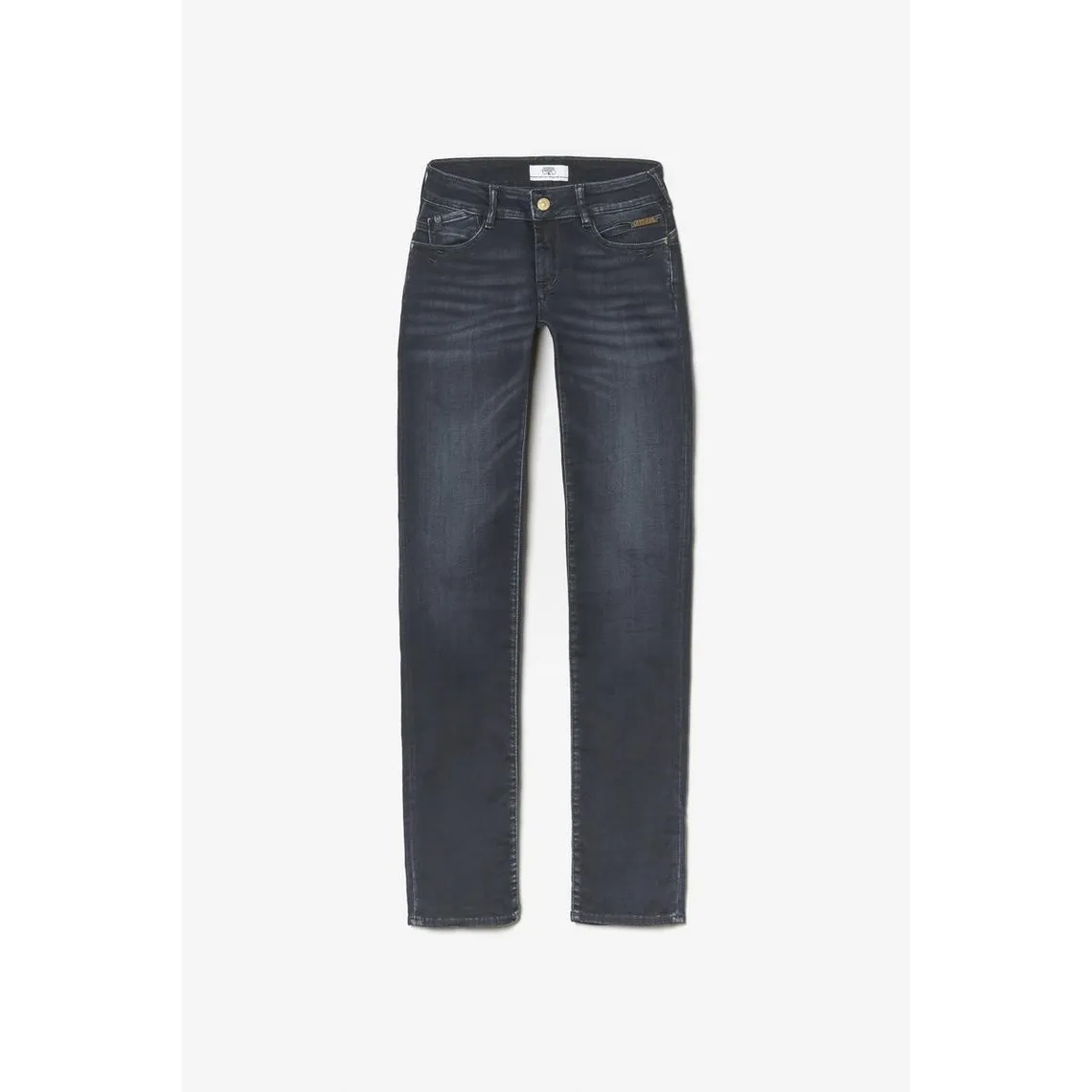 Jeans Luz pulp regular  bleu-noir N°1 en coton | 3 Suisses