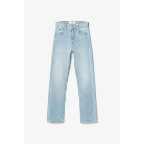 Jeans regular, droit 400/12, 7/8ème bleu en coton | 3 Suisses