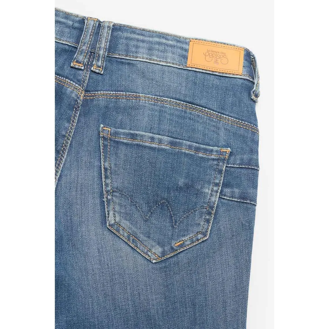 Jeans regular, droit PULP, longueur 34 bleu en coton | 3 Suisses