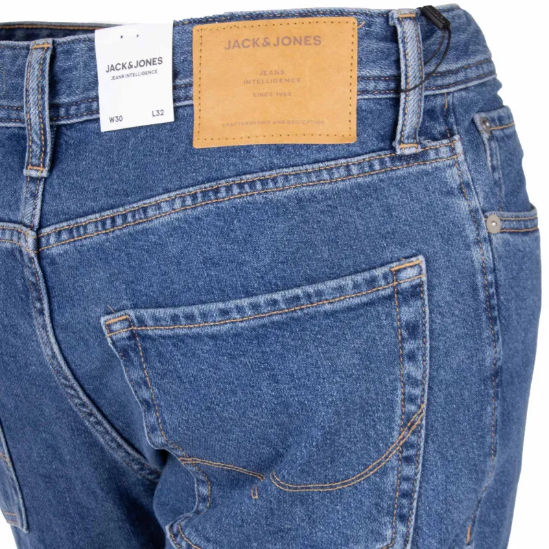 Jeans taille classique 100% coton Homme JACK & JONES à prix dégriffé 