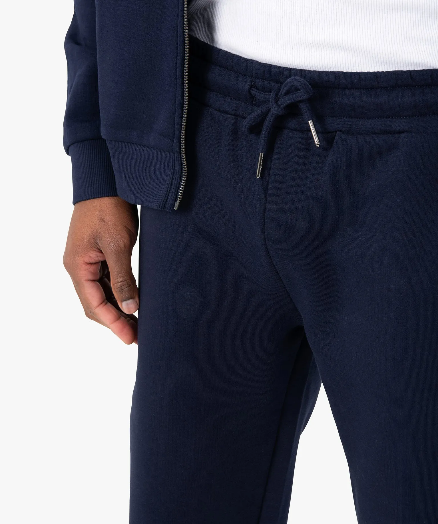 pantalon de jogging molletonne homme bleu