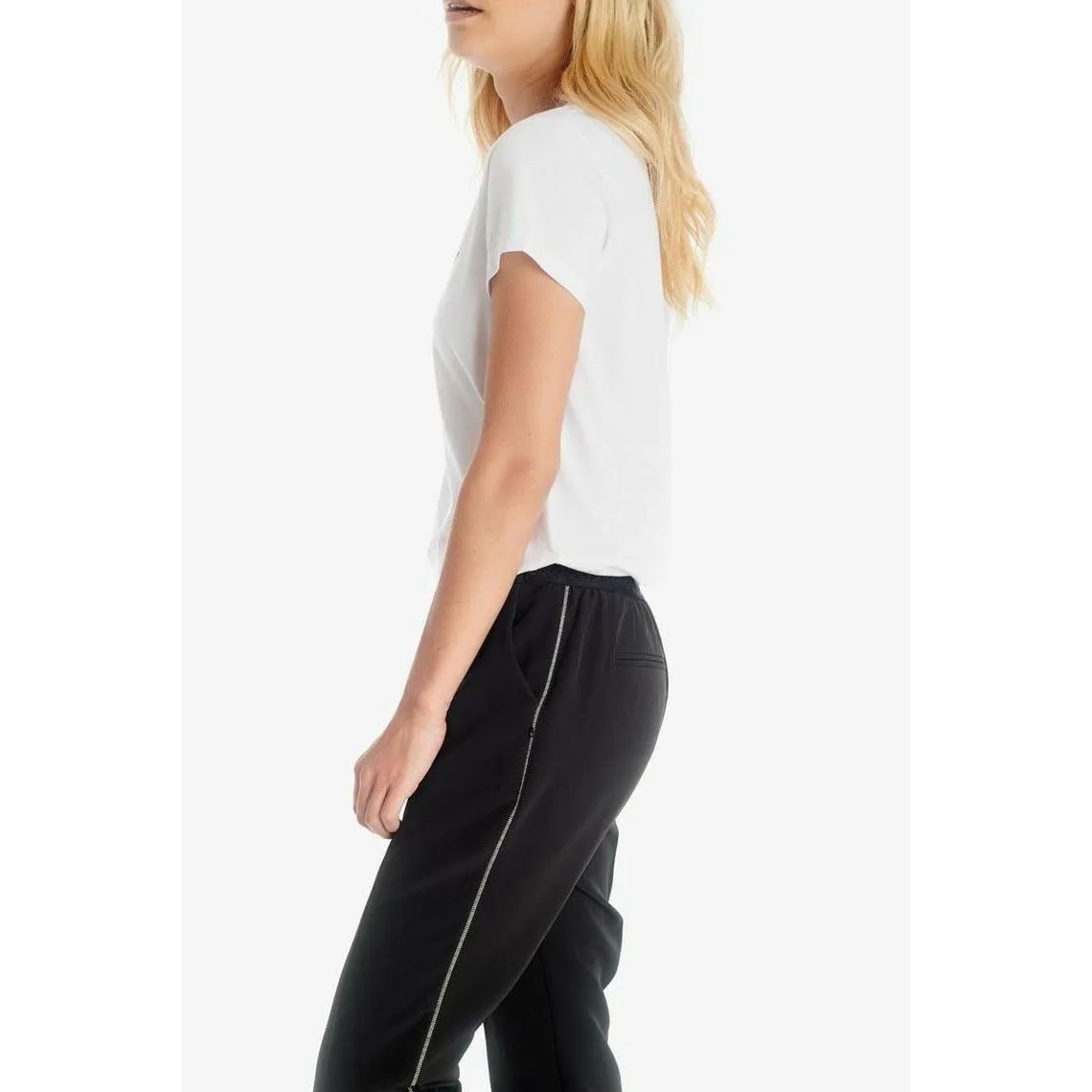 Pantalon droit NADINE noir | 3 Suisses