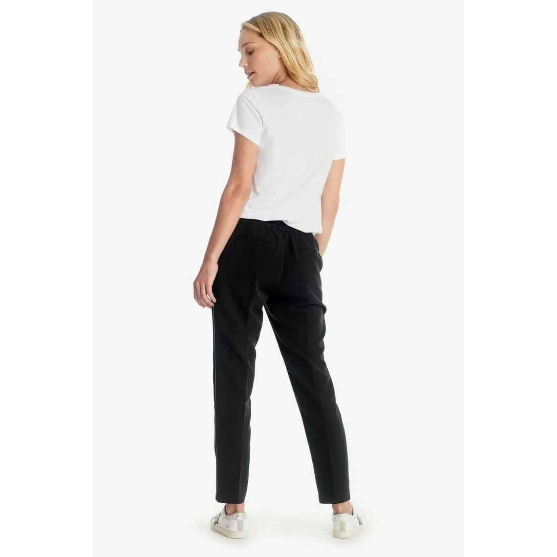 Pantalon droit NADINE noir | 3 Suisses