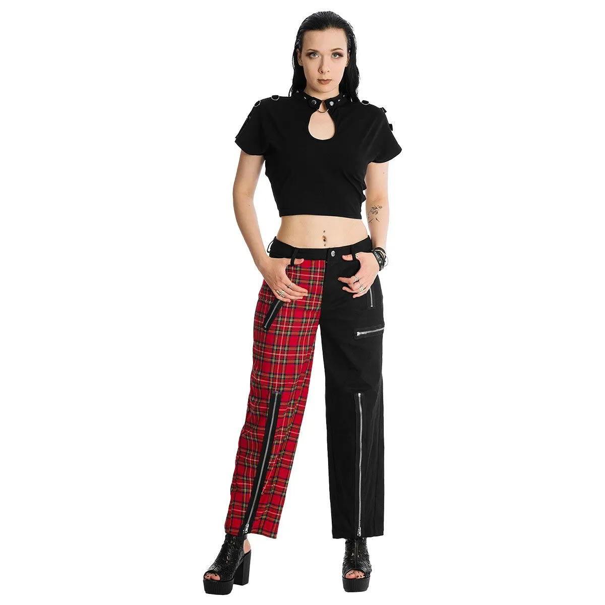 Pantalon Femme BANNED - Krampus - Rock A Gogo