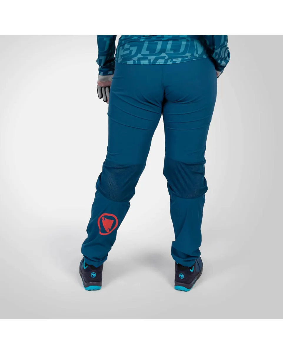 Pantalon Femme MT500 BURNER LITE Bleu