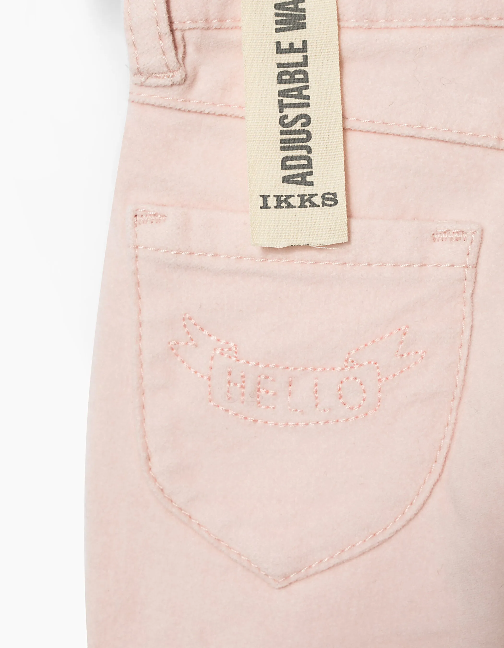 Pantalon rose bébé fille