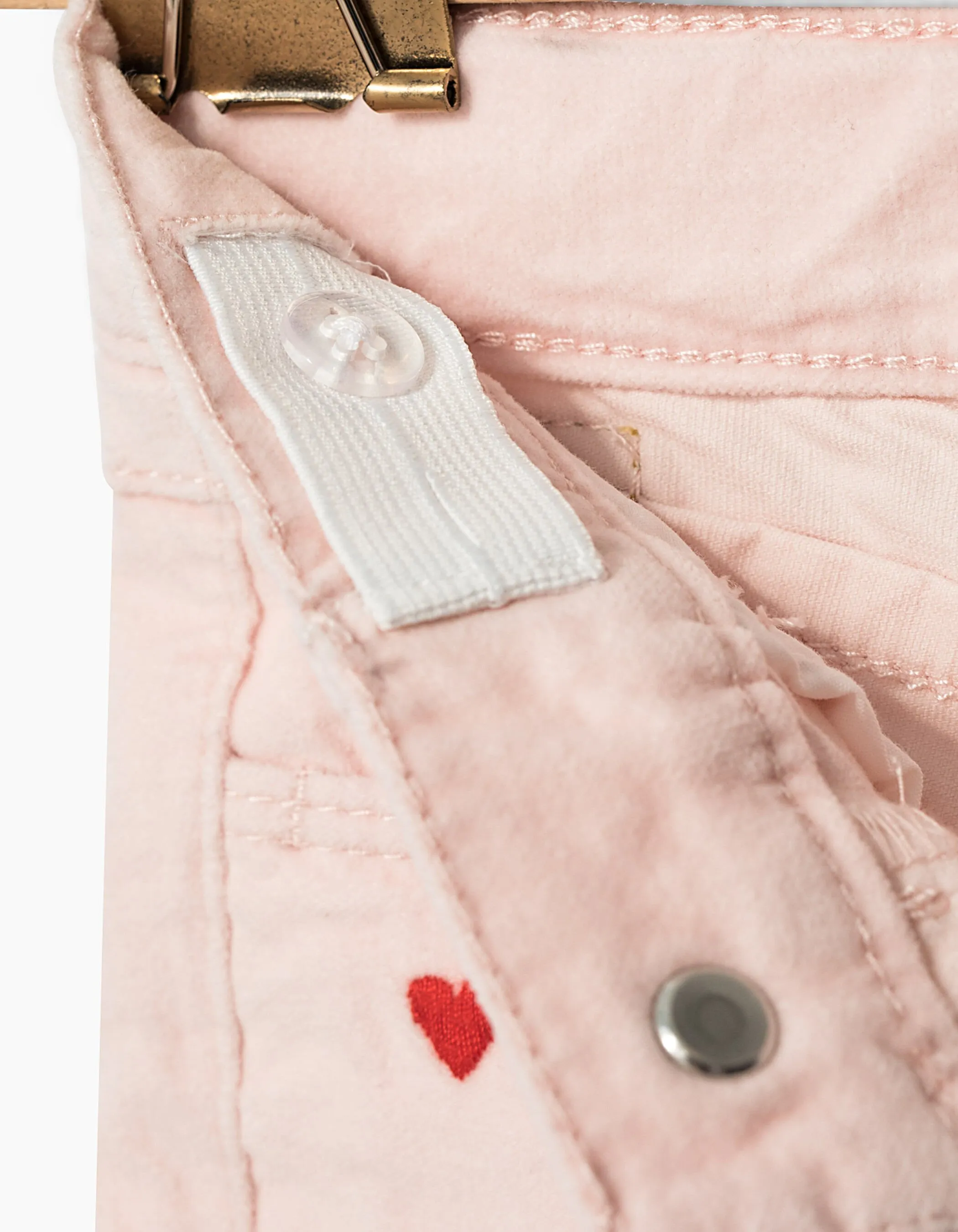 Pantalon rose bébé fille