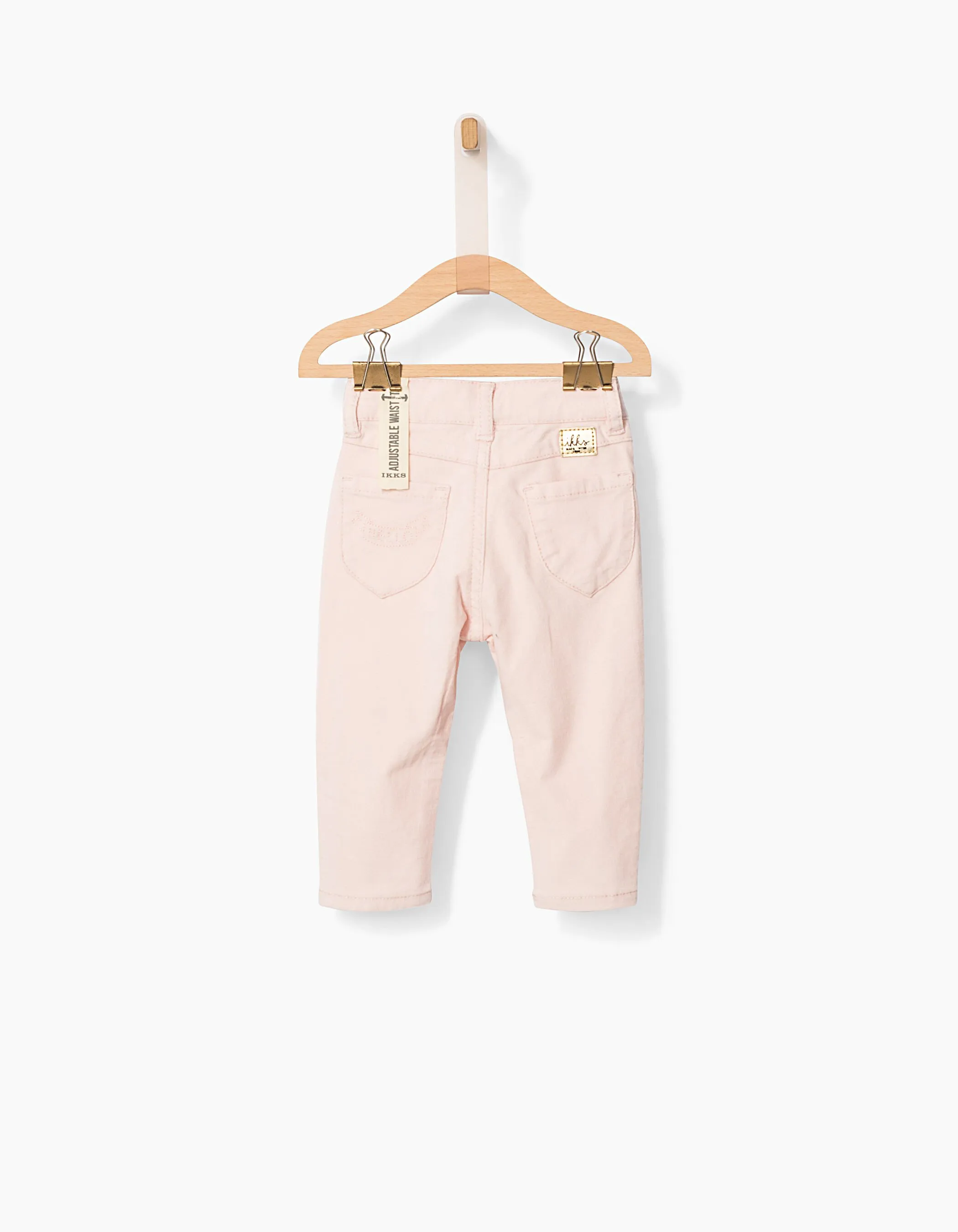 Pantalon rose bébé fille