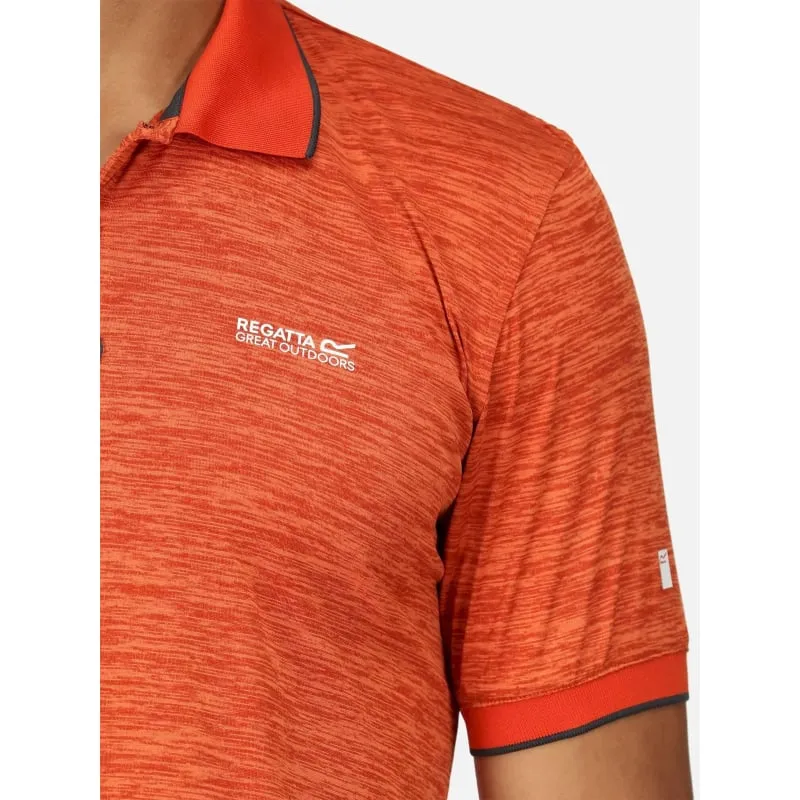 Polo de randonnée remex 2 orange homme - Regatta | wimod