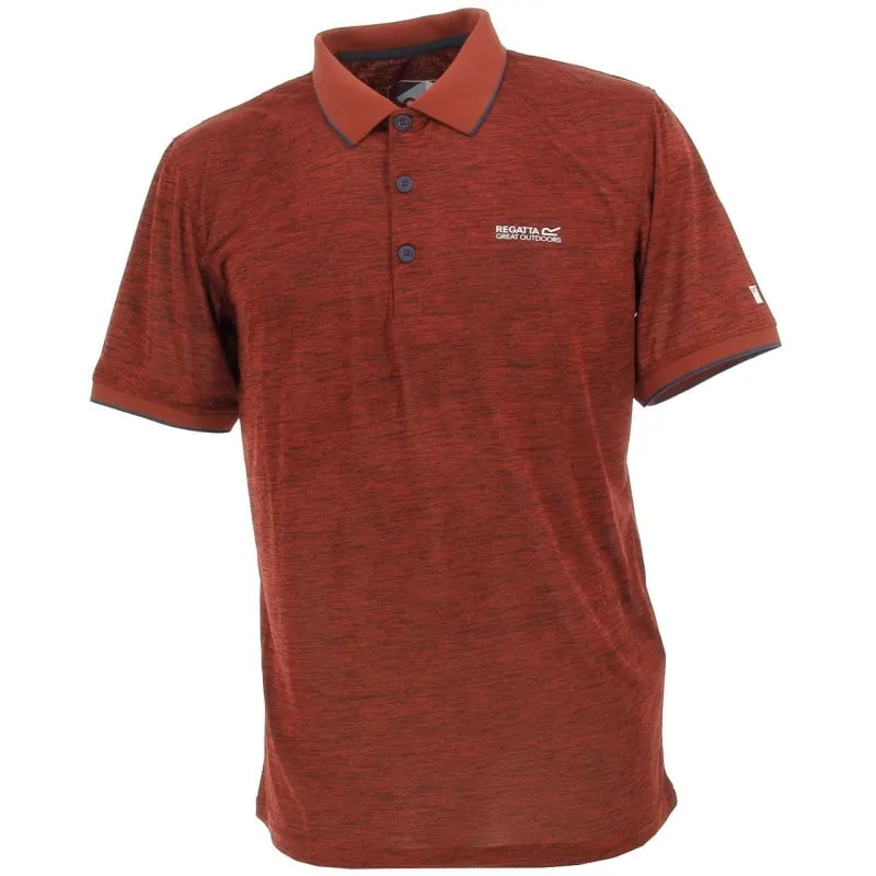 Polo de randonnée remex 2 orange homme - Regatta | wimod