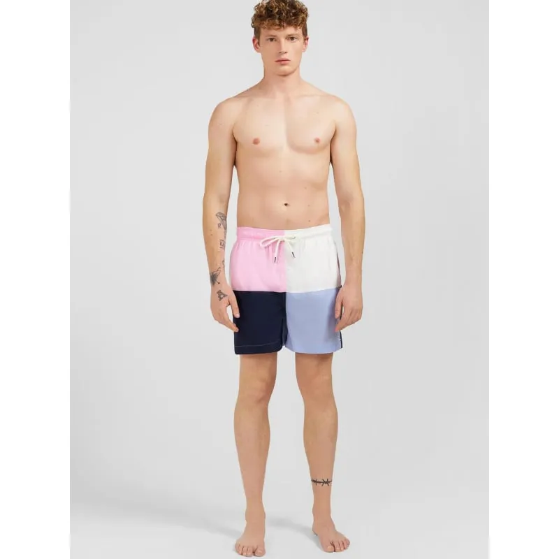 Short de bain crinkle bleu marine homme - Tommy Jeans | wimod