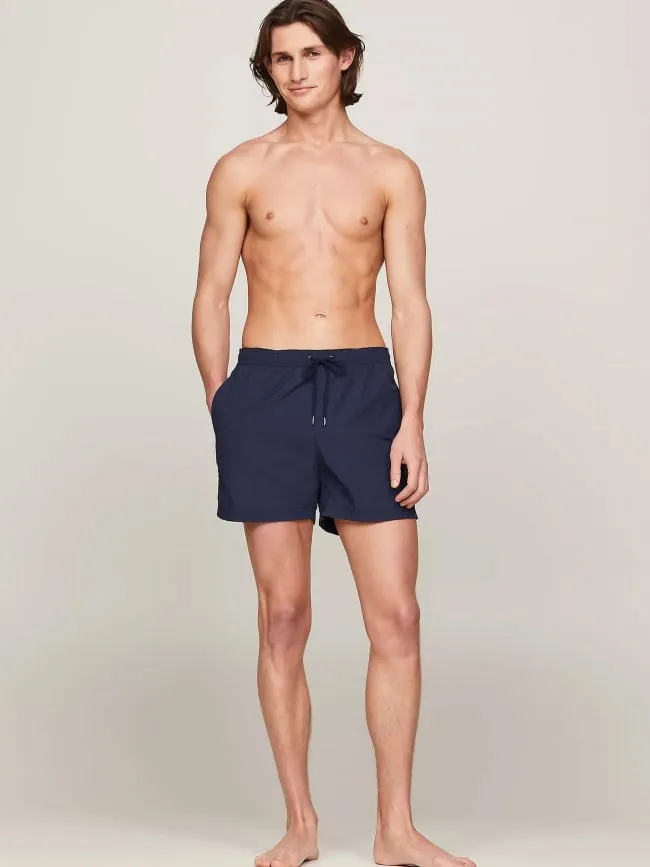 Short de bain crinkle bleu marine homme - Tommy Jeans | wimod